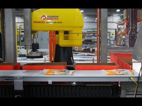 Case Packing for Bagged Tortillas By Pearson Packaging Systems