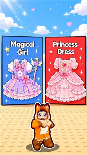 Choose to dress up in the jump map 🎀🌺 Roblox Would You Rather Kawaii Fashion Tower #roblox #shorts