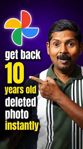 Recover 10 Years Old Deleted 📸Photos Instantly #helpintamil #shorts #tipsandtricks
