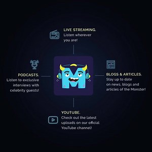 7.5K views · 210 reactions | IT’S HERE!  The Monster RX93.1 Official Mobile App is now available for download on the Google Play Store! You can now tune in to the Monster anywhere, stay updated on news and blogs, listen to podcasts, and more  What are ya waiting for? Get the app now! Link: https://play.google.com/store/apps/details?id=com.rx931.monsterrx931 #RX931 #IAmAMonster #radio #mobileapp *available for Android users only (for now!) | Monster RX93.1 | Facebook