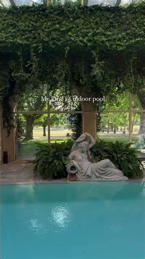 This Indoor Pool Is a Work of Art | Garden Conservatory Pool Design Showcase