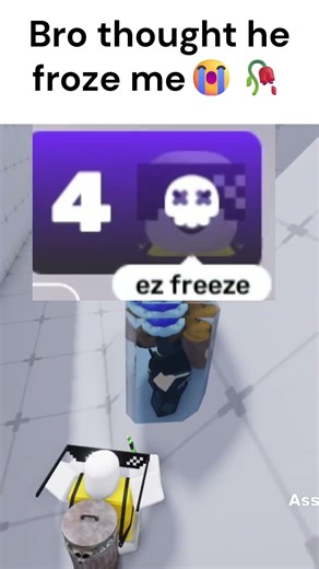 bro thought i was freezed #roblox #subscribe #gaming #rivals