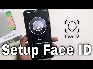 How to add face id Samsung A56 5G