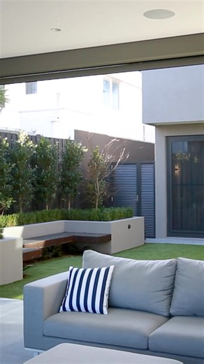 Zipscreen on Instagram: "Pairing Zipscreen with Automate – our proprietary motorization and control system – gives you the perfect, seamless outdoor blind control solution. . . . #zipscreen #automate #outdoorshades #externalblinds #outdoorliving #backyard #backyarddesign"