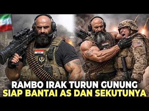 FINALLY ARRIVED IN IRAN! Abu Azrael, the Ax-Wielding Angel of Death from Iraq, Feared by the US S...