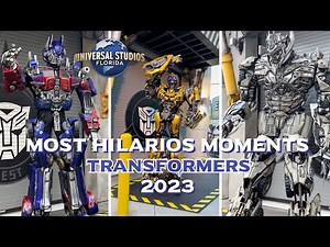 The Best Moments: TRANSFORMERS 🚨 at Universal Studios Florida 2023