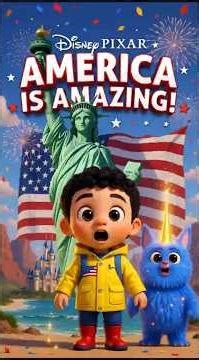 America is AMAZING! 🇺🇸 Fun Facts & Beautiful Places for Kids | USA Adventure for Children