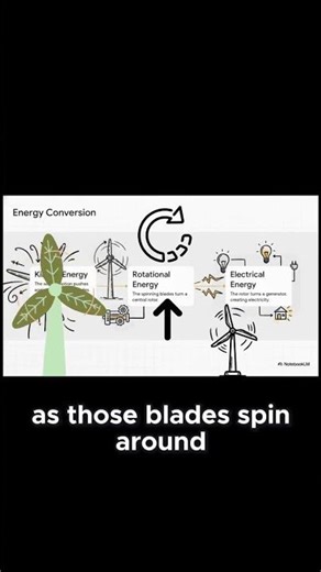 Energy Conversion Process from Wind Turbine!