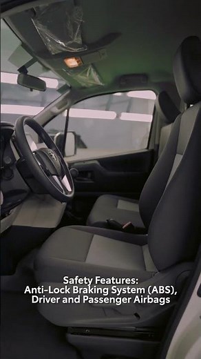 Meet the Toyota Hiace Commuter Deluxe, your partner on adventures.