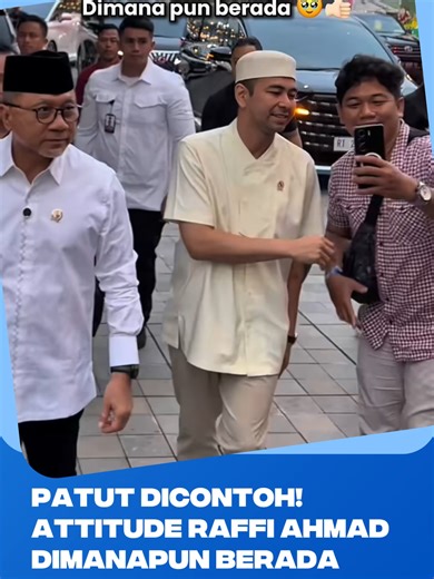 Attitude Raffi Ahmad: Dimanapun dan Dengan Siapapun