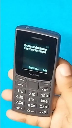 NOKIA 105 | TA - 1557 DS | Hard Factory Reset