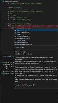 Advance debugging using traceback - Python is all you need