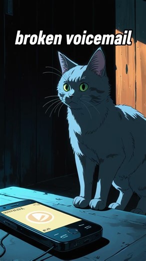 Guarded a Voice 🐾📞 Story:69 #fyp #catstory #emotionalstory #ytshorts #animation #ghiblistyle