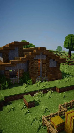 CASA RUSTICA PARA MINECRAFT #Minecraft #minecraftbuilding #minecraftbuildingideas #minecraftbuild #minecrafttutorial #minecraftshorts #fy #fovocê #minecrafter #minecraftanimação