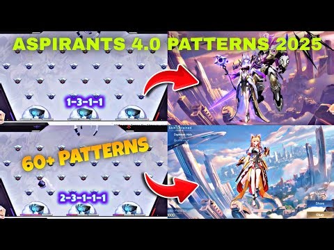 PATTERNS ASPIRANTS SKIN EVENT 2025 MLBB | ASPIRANTS EVENT POLA DRAW MOBILE LEGENDS
