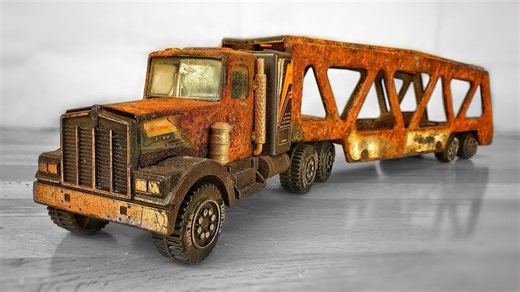 My 9-hour Tonka truck restoration project | MW Restoration