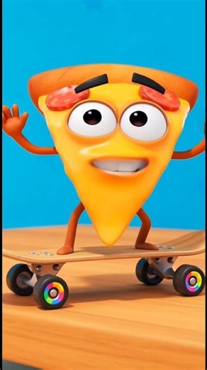 #3danimation Dancing Pizza Animation | Funny 3D Cartoon Food Short