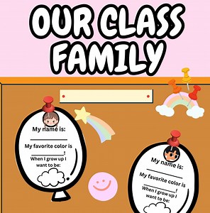 All About Me Poster, Printable Class Activity, Bulletin Board Arts & Crafts, Fun Community Class Activity for Kids, Cut Color and Paste - Etsy