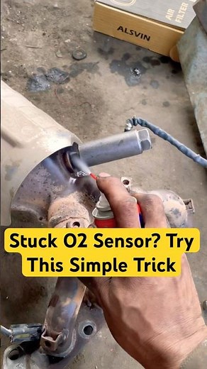 How to Remove a Stuck & Siesed Oxygen Sensor & 02 senser bank 1 bank 2 #aliautoworkshop #automobile