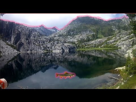 Hiking and Fishing Trinity Alps Day 1: into the wilderness, Canyon Creek and Canyon Creek Lakes