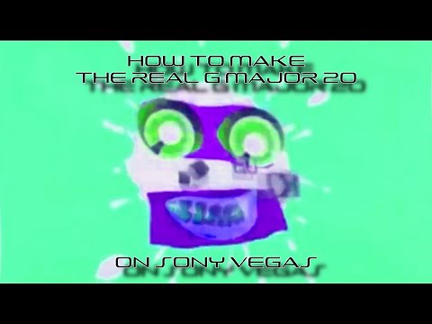 How To Make The Real G Major 20 On Sony Vegas