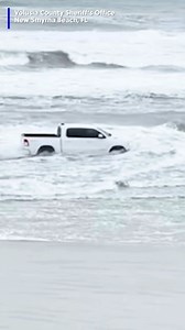 A man faces charges after driving his truck into the ocean on a beach. Body cam video also showed him saying to deputies, "It’s not my fault the truck don’t surf.” | WBTV News