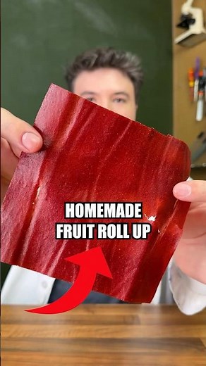 How to make fruit roll-ups from scratch?!