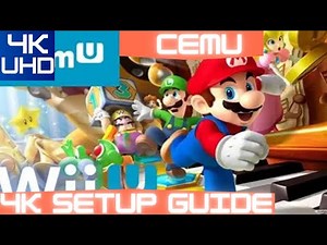 [4K] CEMU Setup Guide 2025 (Wii U)