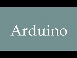 How to Pronounce ''Arduino'' Correctly in French