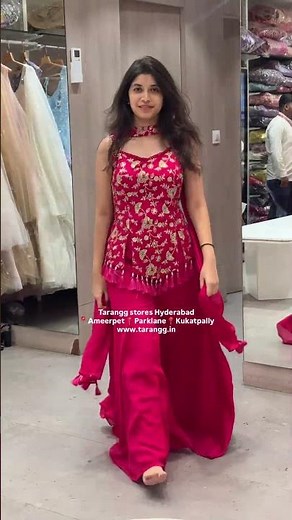 😨Indian outfit ideas in Budget at Tarangg❤️ Hyderabad WhatsApp +91 73969 78275 😍Insta @tarangg.in