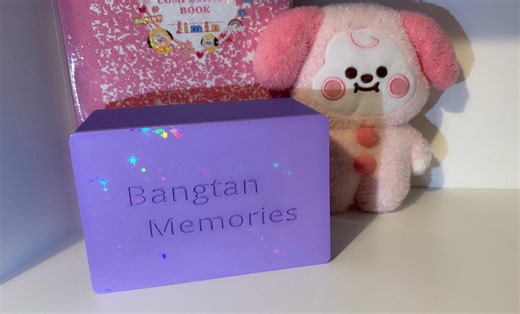 BTS Bangtan Tour Memory Box Starry Purple for Events and Concerts - Etsy