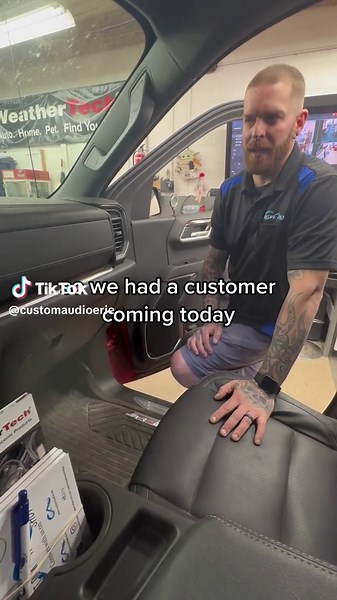 CD players are not being installed or included as an option for newer vehicles. Here is a solution for a 2020 Chevy Silverado using an Accele Electronics single CD and using an ISimple FM modulator. With AJ’s custom handiwork it fit nicely in the glovebox. Another very happy customer! #thecustomaudioway #customaudio814 #acceleelectronics #isimple #aampglobal #cdplayer #chevytrucks #chevy #chevysilverado #erie #eriepennsylvania #shoplocal #local #localbusiness #womanowned #customaudio #customaudi