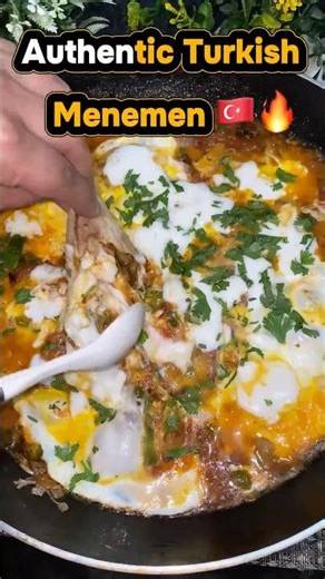 Turkish Menemen 🇹🇷 | Better Than Omelette? 🔥 5-Min Breakfast Recipe