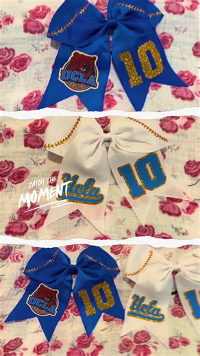 UCLA Softball Bows: Creative Designs for Players