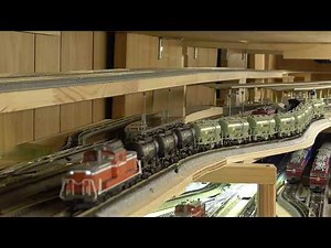 N-Gauge DCC-Operation Vol.01／5列車同時運転