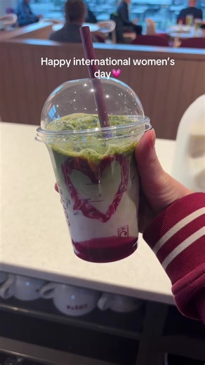 Celebrate International Women’s Day with Iced Cherry Vanilla Matcha