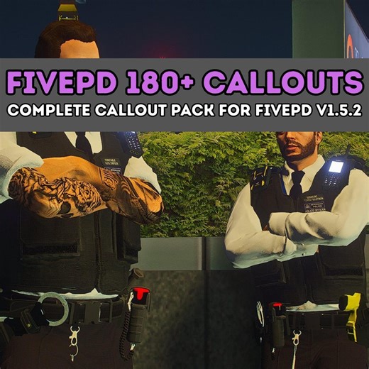 Buy Fivepd 180+ Callouts Pack | Complete Fivem Police RP Missions | Easyinstall | Fivepd V1.5.2 Compatible Online in India - Etsy