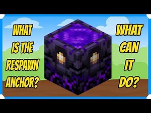 What Is The Respawn Anchor & What Can It Do? [Minecraft Bedrock Edition]