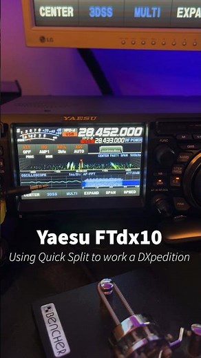Yaesu FTdx10: Using Quick Split to Work the Marquesas Islands DXpedition #hamradio #yaesu #split