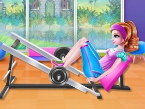 Fat to Fit Princess Fitness - Play Fat to Fit Princess Fitness on Kevin Games