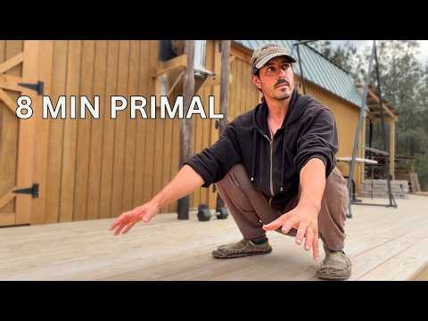 8 Minute Primal Workout You Can Do Anywhere (Beginner Friendly)