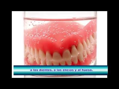 Limpieza dentaduras postizas