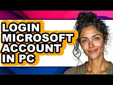 How to Login Microsoft Account in Pc (only Way)