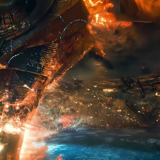 A massive alien ship invaded earth. Watch till the end to see what happened 🤯🤯100/100