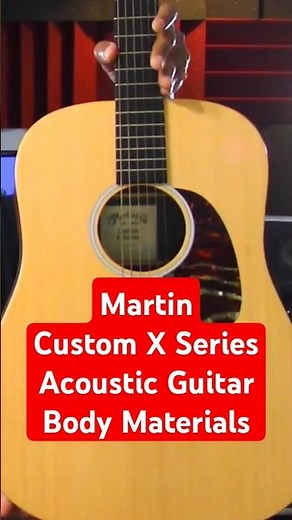 Martin Custom X Series Bodacious Body #shorts #Martin #acouticguitar #guitar #guitarist