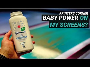 Baby powder on my screens? | Printers Corner Ep45
