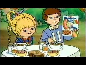 Rainbow Brite Cereal and Toy Commercial 80s
