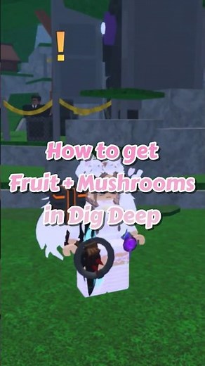 How to Get Fruit + Mushrooms in Roblox: Dig Deep ⛏️🍄🍐