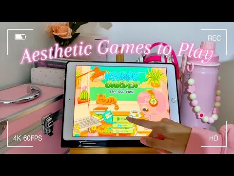 cozy and aesthetic games 🌷 | free ios & android games to play