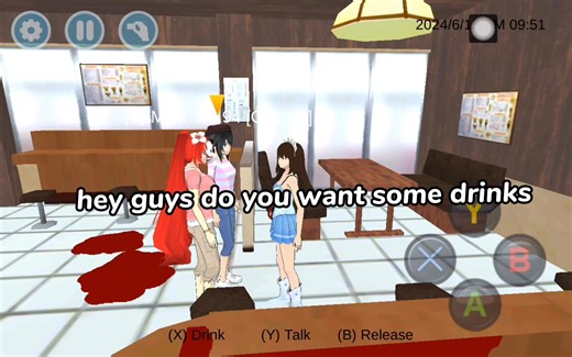 Día en el café con Ayano y Mio #highschoolsimulator2018